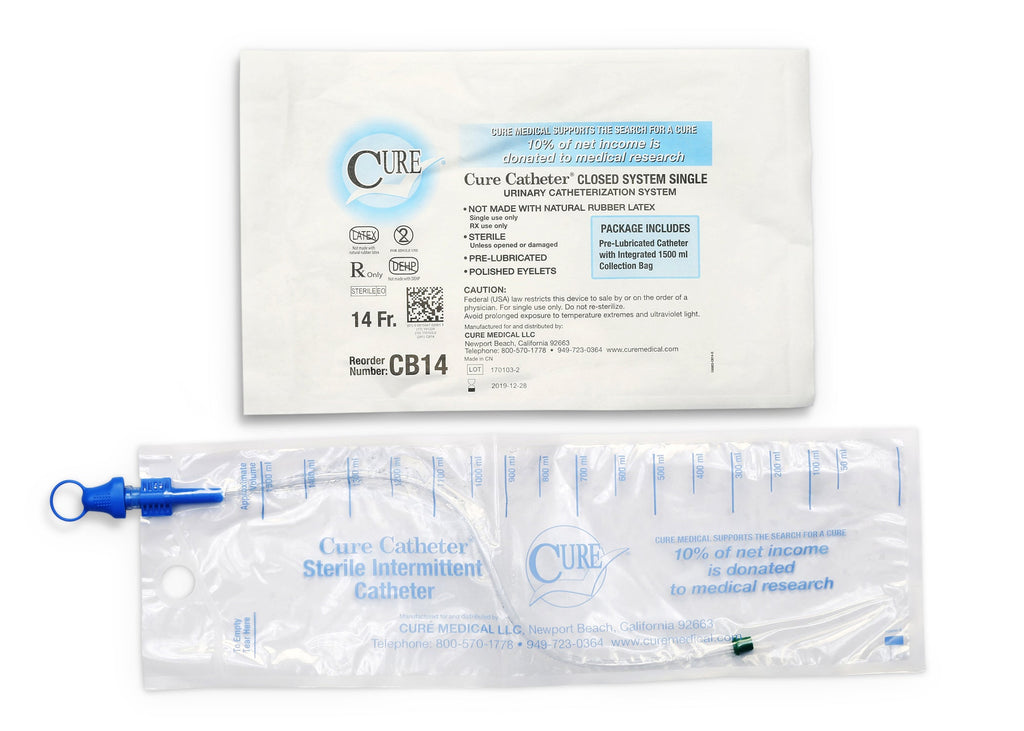 Cure Catheter™  Closed System - 1 Each