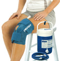 EA/1 KNEE CRYO/CUFF W/COOLER, MEDIUM(18"-23")