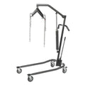 Hydraulic Patient Lift with Six Point Cradle, 5" Casters, Silver Vein - 1 Each