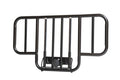 No Gap Half Length Side Bed Rails with Brown Vein Finish - 1 Each