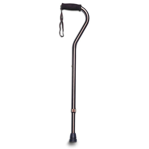 Adjustable Offset Handle Cane with Foam Grip - 1 Each
