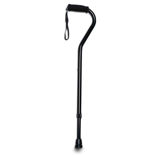 Adjustable Offset Handle Cane with Foam Grip - 1 Each