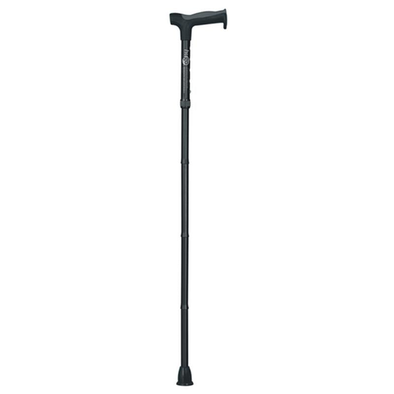 Adjustable Folding Cane with Reflective Strap - 1 Each