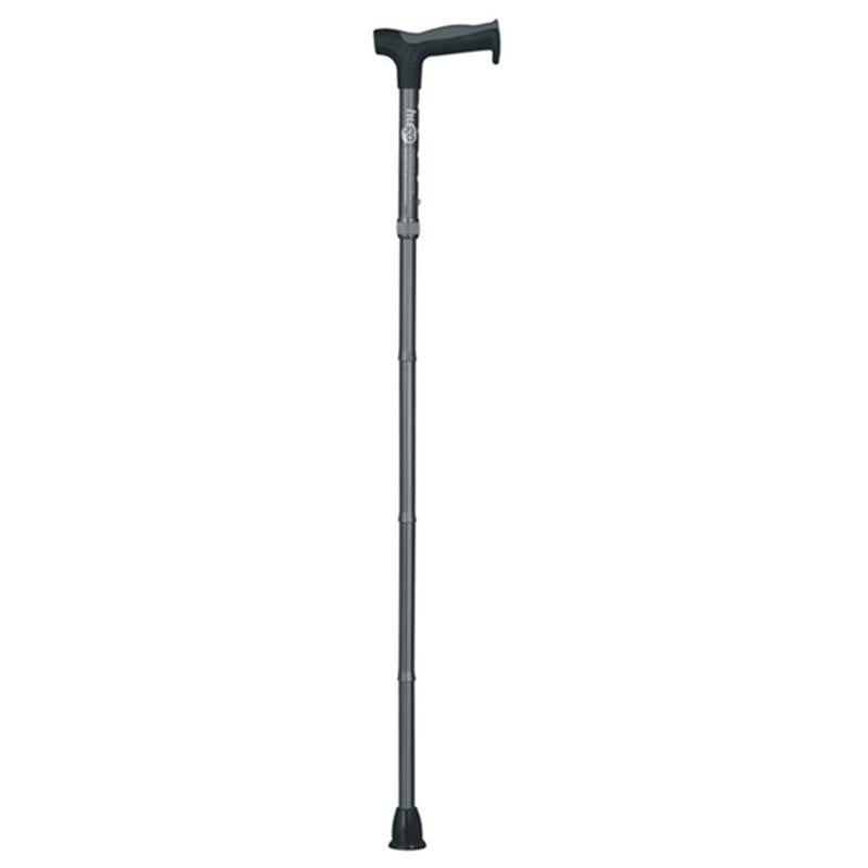Adjustable Folding Cane with Reflective Strap - 1 Each