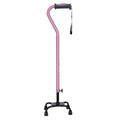 Adjustable Quad Cane for Right or Left Hand Use, Small Base - 1 Each
