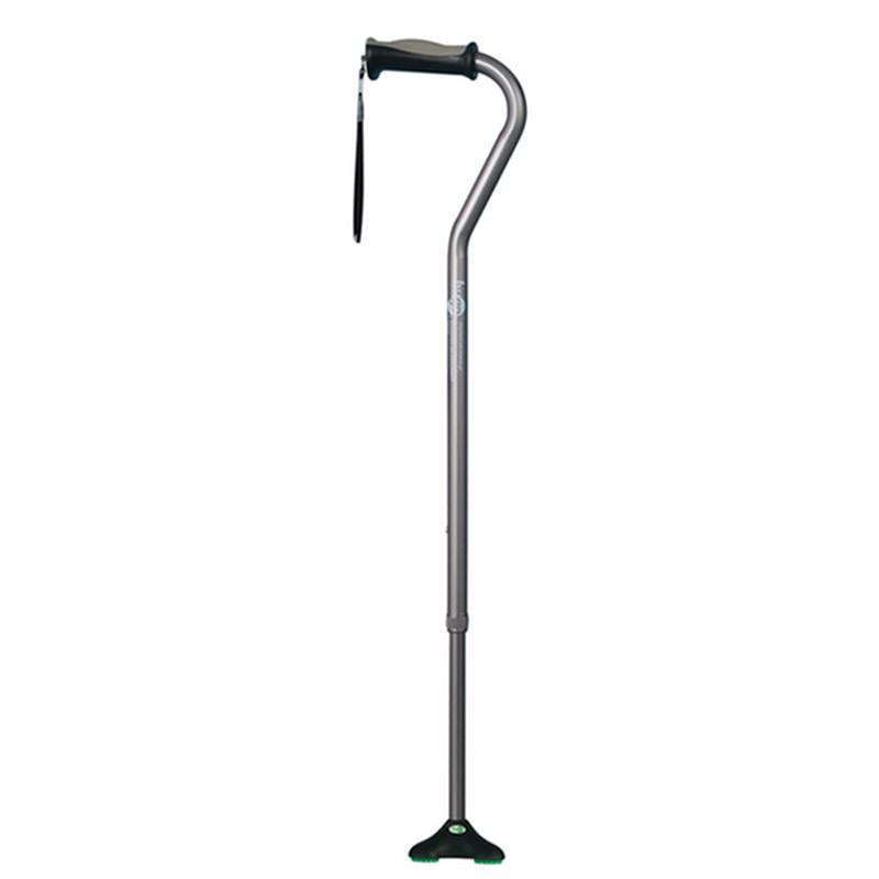 QuadPod Offset Cane with Ultra Stable Cane Tip - 1 Each