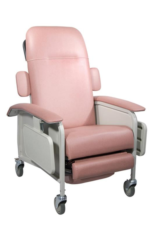 Clinical Care Geri Chair Recliner, Rosewood - 1 Each
