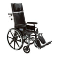 Viper Plus GT Full Reclining Wheelchair, Detachable Desk Arms, 20" Seat - 1 Each