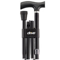 Heavy Duty Folding Cane Lightweight Adjustable with T Handle - 1 Each