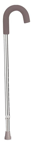 Aluminum Round Handle Cane with Foam Grip - 1 Each