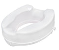 Raised Toilet Seat with Lock, Standard Seat, 4" - 1 Each