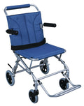 Super Light Folding Transport Wheelchair with Carry Bag - 1 Each