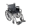Silver Sport 2 Wheelchair, Detachable Desk Arms, Swing away Footrests, 20" Seat - 1 Each