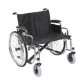 Sentra EC Heavy Duty Extra Wide Wheelchair, Detachable Desk Arms, 26" Seat - 1 Each