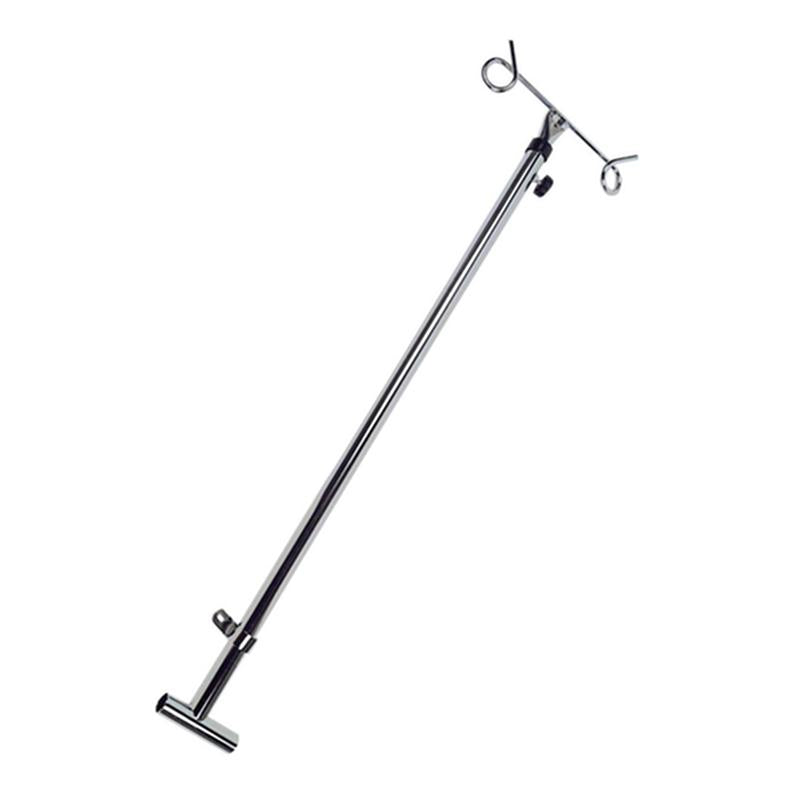 Universal Wheelchair Telescoping I. V. Pole - 1 Each