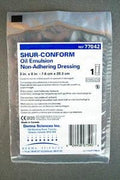 BX/24  SHUR-CONFORM  OIL EMULSION NON-ADHERING DRESSING, 3IN X 8IN