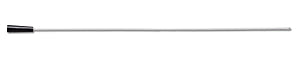 Medline Clear Vinyl Intermittent Catheters, Male, 18 FR - Box of 30