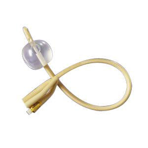 CS/12 SILICONE ELASTOMER COATED LATEX 2-WAY FOLEY CATHETER, 14FR 10CC