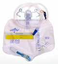 EA/1 URINARY DRAINAGE BAGS WITH METAL CLAMP 2000ML