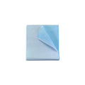 100/CS PATIENT DRAPE, QUALITY, STANDARD, WHITE AND BLUE, 40" X 60"