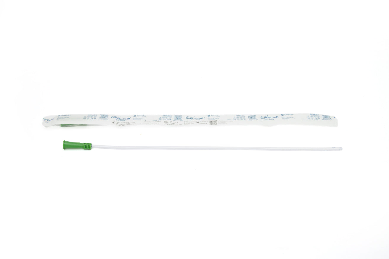 GentleCath™ Uncoated Intermittent Urinary Catheter for Males - Box of 100