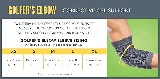 Synergy™ Golfer’s Elbow Corrective Gel Support - 1 Each (Non-returnable product)