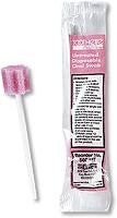 BG/250 SAGE TOOTHETTE ORAL SWAB UNTREATED  INDIVIDUALLY WRAPPED SOFT FOAM W/ RIDGES  UNFLAVOURED