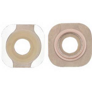 New Image Flat Flextend Skin Barrier, Pre-Cut Stoma Opening 5/8" (16mm) Flange 1-3/4" (44mm) - Box of 5