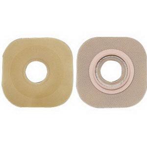 New Image Flat Flextend Skin Barrier, Pre-Cut Stoma Opening 1-3/8" (35mm) Flange 2-1/4" (57mm) - Box of 5