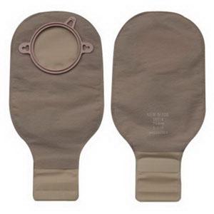 New Image Two-Piece Drainable Pouch, Flange 2-3/4" (70mm) Beige 12" (30cm) - Box of 10