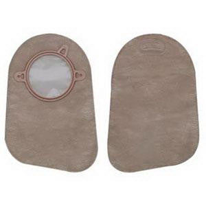 BX/30 NEW IMAGE CLOSED POUCH 9" BEIGE WITH FILTER ,  1-3/4" FLANGE