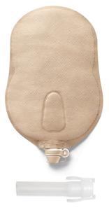 New Image Two-Piece Urostomy Pouch, Flange 1-3/4" (44mm), Beige 9" (23cm) - Box of 10