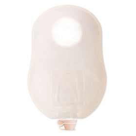 New Image Two-Piece Urostomy Pouch, Flange 1-3/4" (44mm), Ultra-Clear 9" (23cm) - Box of 10