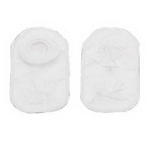 Pouchkins Premie One-Piece Closed Pouch Flat Barrier, Pre-Cut Stoma Opening up to 5/8" (16mm), Ultra-Clear - Box of 15