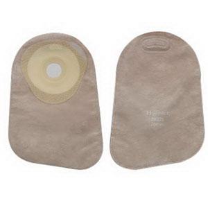 Premier One-Piece Closed Pouch, Pre-Cut Stoma Opening 1-3/8" (35mm), Beige 9" (23cm) - Box of 30
