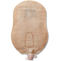 Premier One-Piece Urostomy Pouch, cut-to-fit Stoma Opening up to 2" (51mm), Beige 9" (23cm) - Box of 5