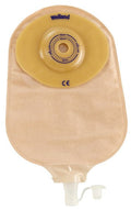 Premier One-Piece Urostomy Pouch, Pre-Cut Stoma Opening up to 1-1/2" (38mm), Beige 9" (23cm) - Box of 5