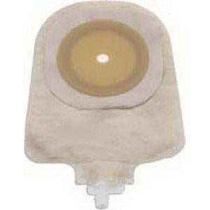 Premier One-Piece Urostomy Pouch, Pre-Cut Stoma Opening 1-3/4" (44mm), Beige 9" (23cm) - Box of 10