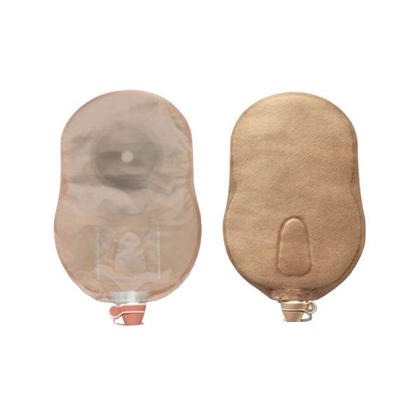 Premier One-Piece Urostomy Pouch, CUT TO FIT Stoma Opening up to 2-1/2" (64mm), Ultra- Clear 9" (23cm) - Box of 10
