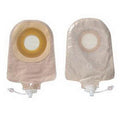 Premier One-Piece Urostomy Pouch, Pre-Cut Stoma Opening 1-3/4" (44mm), Transparent 9" (23cm) - Box of 10