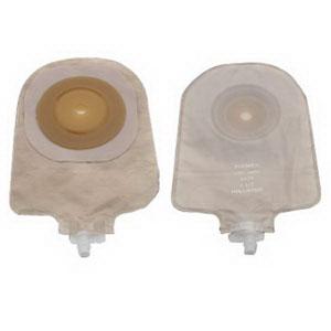 Premier One-Piece Urostomy Pouch, Pre-Cut Stoma Opening up to 2" (51mm), Transparent 9" (23cm) - Box of 5