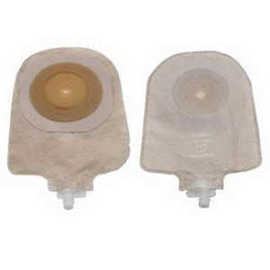 Premier One-Piece Urostomy Pouch, Cut-To-Fit Stoma Opening up to 1" (25mm), Transparent 9" (23cm) - Box of 5