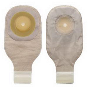 Premier One-Piece Drainable Pouch, Pre-Cut Stoma Opening up to 1" (25mm), Transparent 12" (30cm) - Box of 5