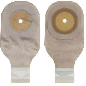 Premier One-Piece Drainable Pouch, Cut-to-Fit Stoma up to 2-1/2" (64mm), Ultra-Clear 12" (30cm),  Lock 'n Roll Closure - Box of 10
