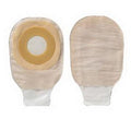Premier One-Piece Drainable Pouch, Pre-Cut Stoma Opening 1" (25mm), Beige 9" (23cm),  Clamp Closure - Box of 10