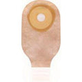 Premier One-Piece Drainable Pouch, Pre-Cut Stoma Opening up to 2-1/2" x 3" (66mm x 77mm), Beige 12" (30cm),  Lock 'n Roll Closure - Box of 10