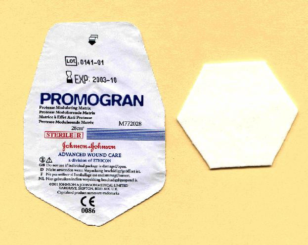 BX/10 PROMOGRAN® PROTEASE MODULATING MATRIX 28CM2