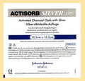 (CS/5) BX/10 ACTISORB® SILVER 220 ACTIVATED CHARCOAL DRESSING WITH SILVER 19CM X 10.5CM