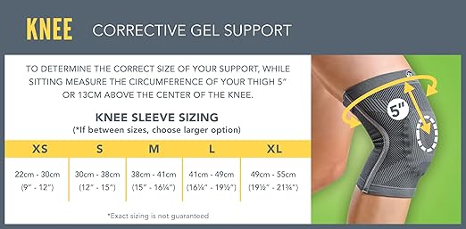 Synergy™ Knee Corrective Gel Support - 1 Each (Non-returnable product)