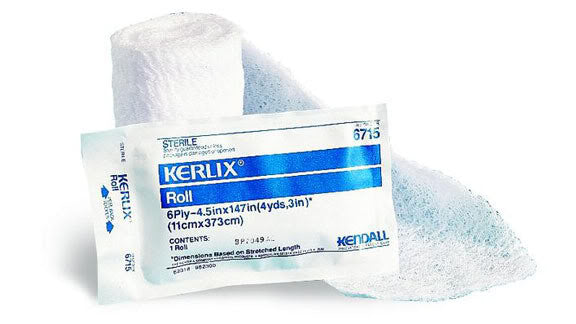 (CS/100)EA/1 KERLIX ROLL. NON-STERILE. 4 1/2" X 4.1YDS